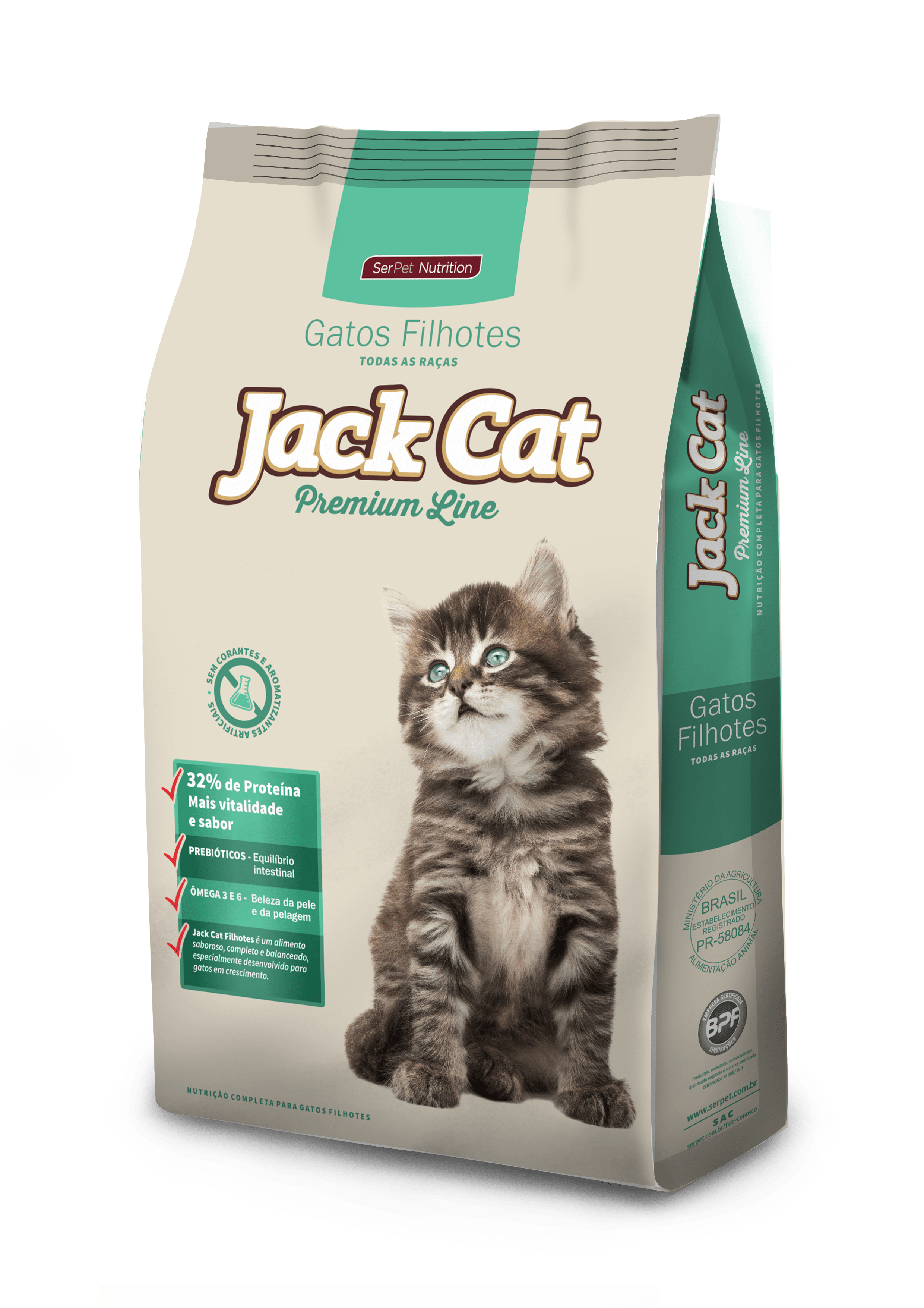 Jack Cat - Filhote Todas as Raças
